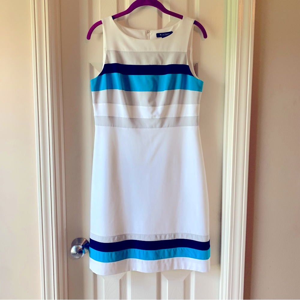 White House Black Market Fitted Sheath Dress